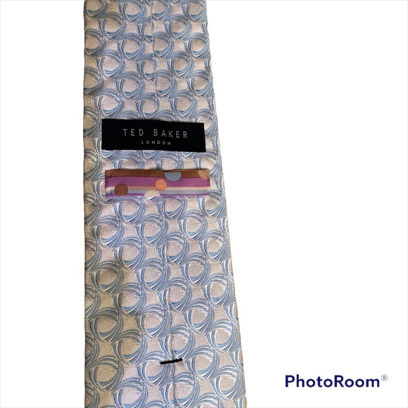 Ted Baker London Men's 100% Silk Tie - Picture 3 of 6